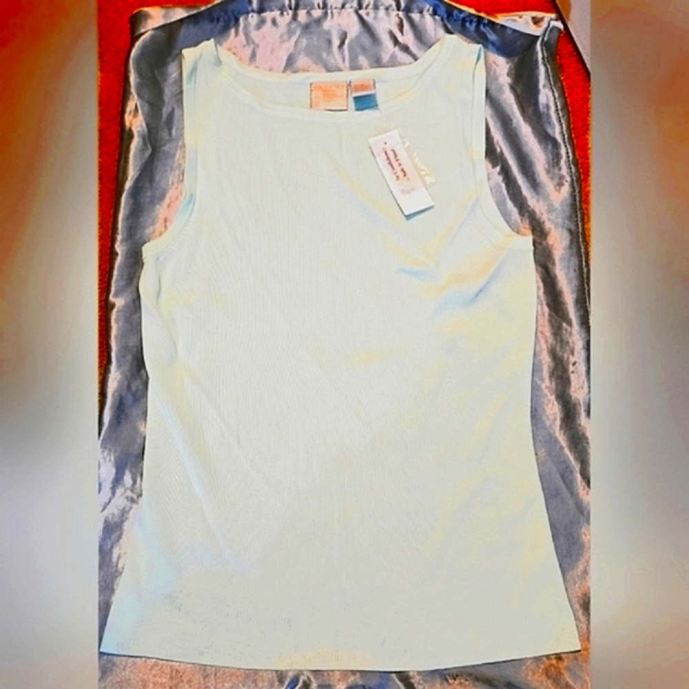 NWT Tailor B. Moss Sleeveless Top